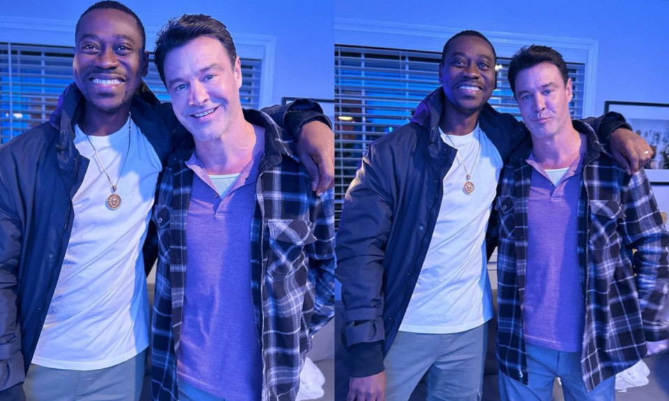Lateef Adedimeji Sparks Reactions Online After He Was Spotted With Veteran American Actor (Photos)