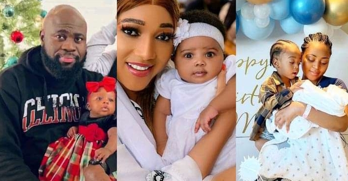 Ruth Kadiri, Regina Daniels and 15 other top celebrities who welcomed a baby in 2022