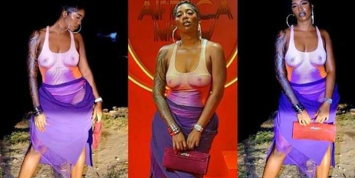 “Tiwa with ashawo vibes” – Reactions as singer Tiwa Savage steps out braless in new post (Photos/video)