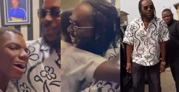 Just like Falz, Mr Macaroni, Adekunle Gold Also Surprises Physically Challenged Boy, Gifts Him N2m for His Education [Video]