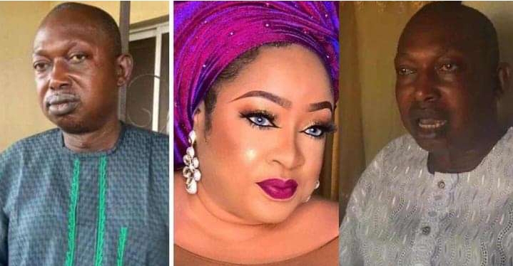 Actress Foluke Daramola Pay A Visit To Veteran Comic Actor, Opebe, Give him Food Items And Other Cash As New Year Gifts (Video)